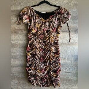 Ultra Flirt Floral Mini Dress